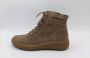 Rieker Comfortabele Taupe Veterschoen voor Dames Bruin Dames - Thumbnail 4