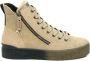 Rieker W0761-20 dames veterboots sportief beige - Thumbnail 5