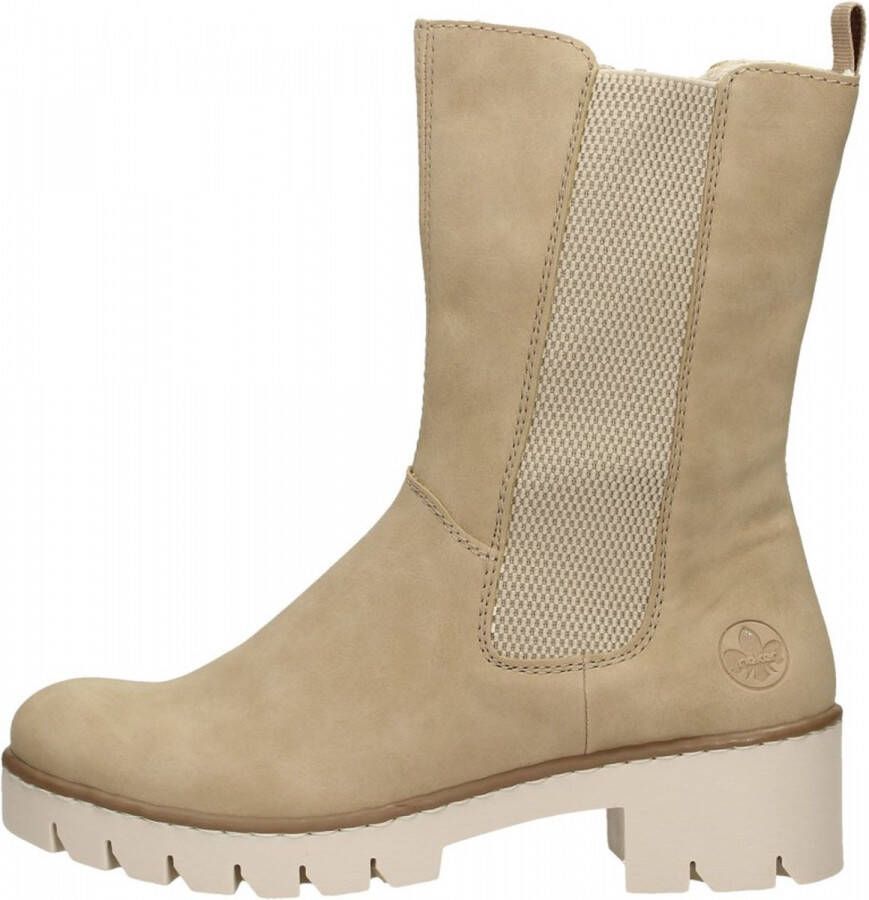 Rieker Chelsea boots beige Synthetisch 182201 Dames