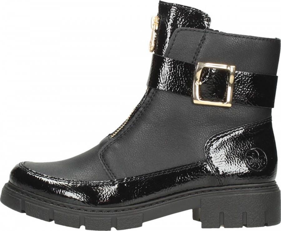 Rieker Comfortabele Chelsea Boot voor Modebewuste Vrouwen Black Dames