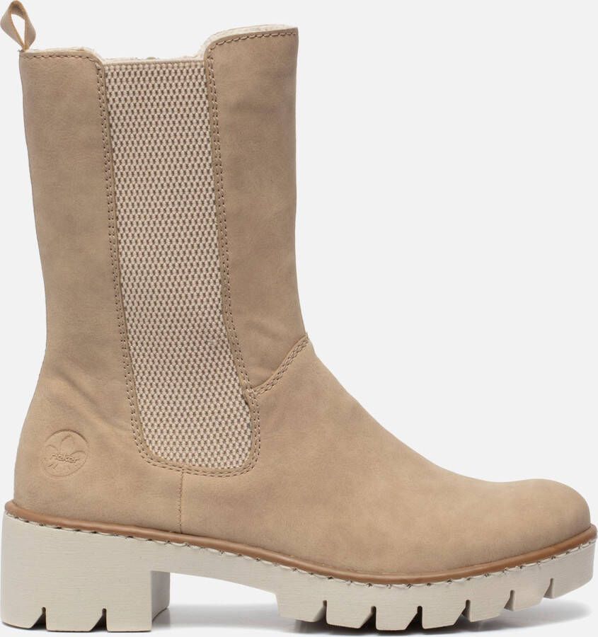 Rieker Chelsea boots beige Synthetisch 182201 Dames