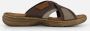 Rieker Lichtgewicht Bruine Slipper met Zacht Voetbed Brown Heren - Thumbnail 1