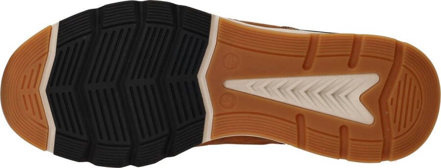 Rieker Sportieve Evolution Sneaker van Cognac Leer Brown Heren