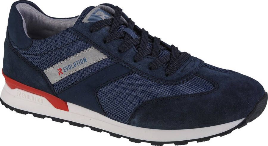 Rieker Evolution Sneakers U0301-14 Mannen Marineblauw Sneakers