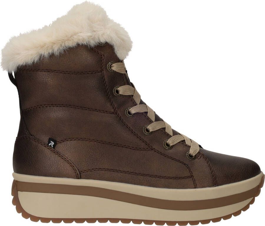 Rieker Evolution Veterboots Dames Bruin