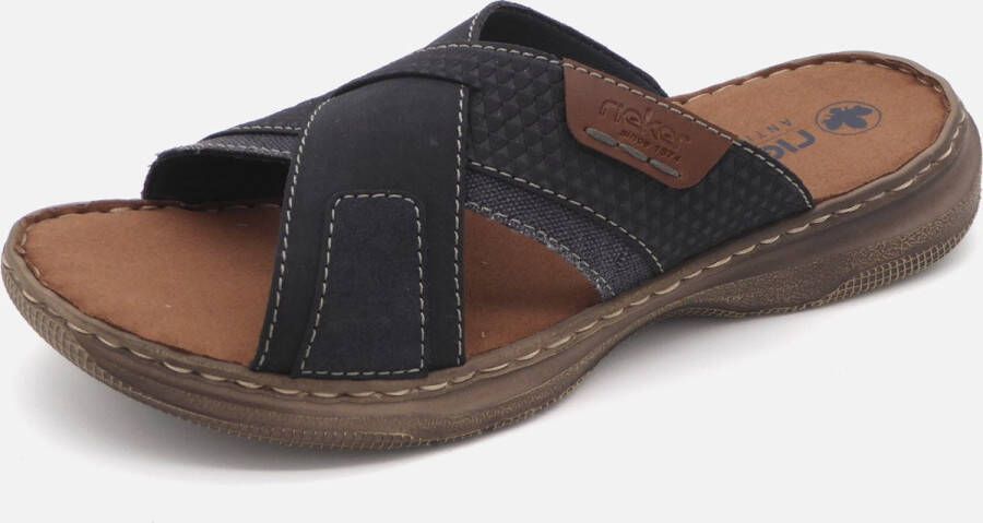 Rieker Blauwe Lichtgewicht Slipper Blue