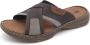 Rieker Lichtgewicht Bruine Slipper met Zacht Voetbed Brown Heren - Thumbnail 5