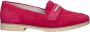 Rieker Fuchsia Suède Loafer met Leren Voetbed Pink Dames - Thumbnail 1