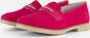 Rieker Fuchsia Suède Loafer met Leren Voetbed Pink Dames - Thumbnail 1