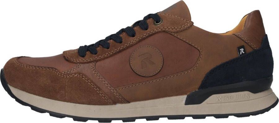 Rieker Revolution Sneaker Mannen Bruin Cognac