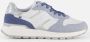 Rieker Witte Sneaker met Blauwe Accenten Multicolor Dames - Thumbnail 5