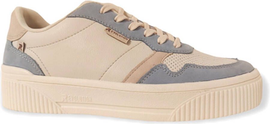 Rieker Revolution Sneakers blauw Synthetisch Dames