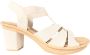 Rieker Witte Sandalette met Elastische Bandjes White Dames - Thumbnail 1