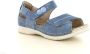 Rieker Blauwe Comfort Sandaal Blue Dames - Thumbnail 1