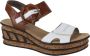 Rieker Trendy Platform Sandaal met gesp Multicolor Dames - Thumbnail 7