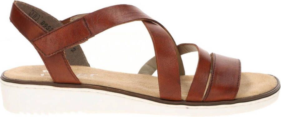 Rieker sandaal Sandalen Dames bruin Cognac