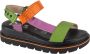 Rieker Sandals W1651-90 Vrouwen Veelkleurig Sandalen - Thumbnail 1