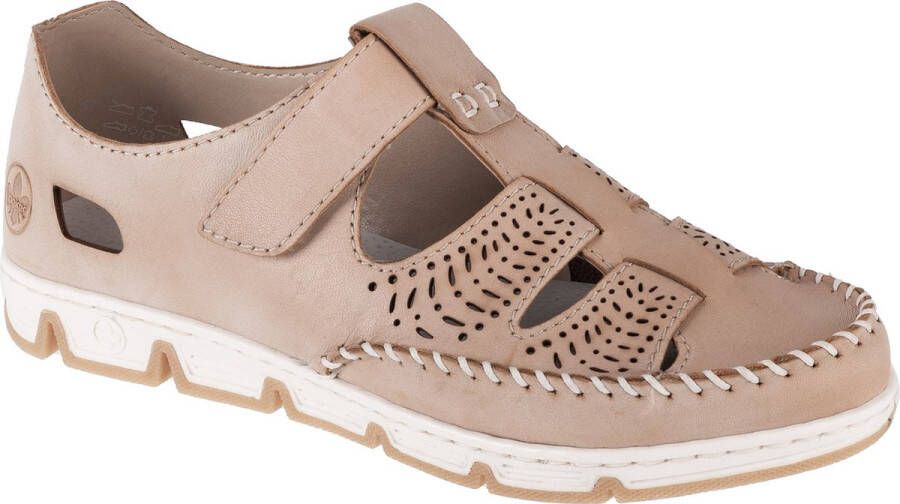 Rieker Shoes 49958-61 Vrouwen Beige Schoenen