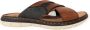 Rieker Slipper 25186-24 Bruin Combi - Thumbnail 5