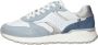 Rieker Witte Sneaker met Blauwe Accenten Multicolor Dames - Thumbnail 1