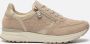 Rieker Sneakers Beige Suede 101202 Dames Suède - Thumbnail 1