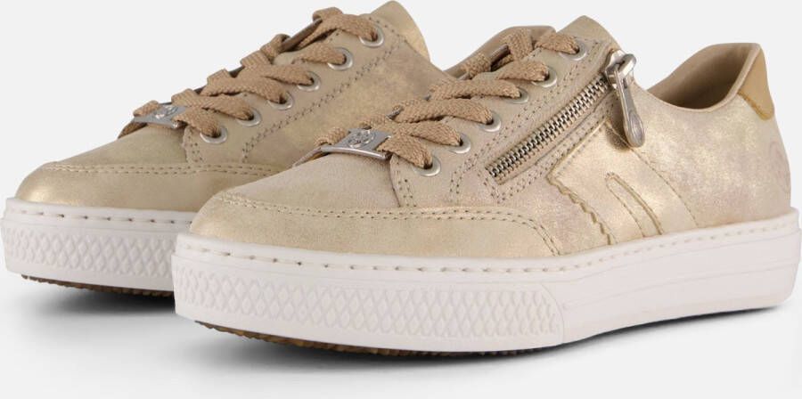 Rieker Sneakers beige Synthetisch