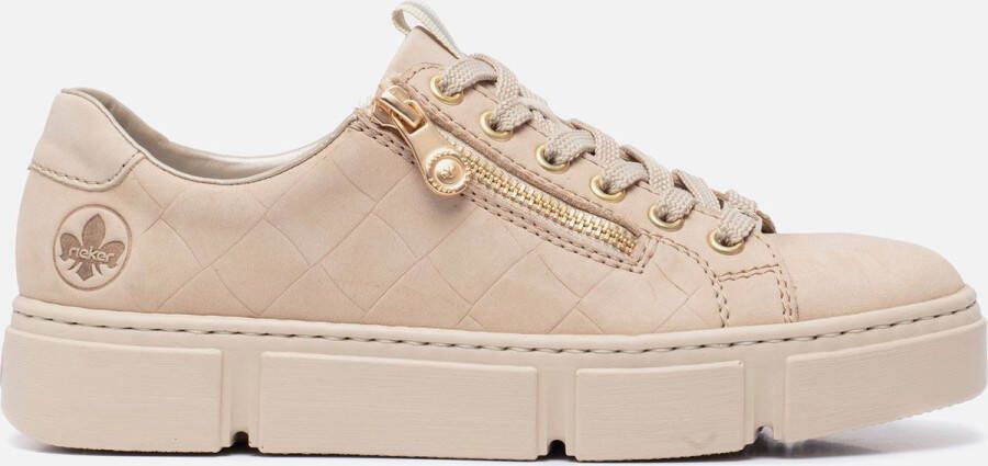 Rieker Sneakers Beige Synthetisch 102216 Dames