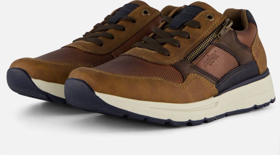 Rieker EVOLUTION Sneakers met gepolsterde schaprand vrijetijdsschoen halve schoen veterschoen