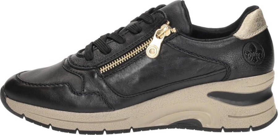 Rieker Sneakers Laag Sneakers Laag zwart