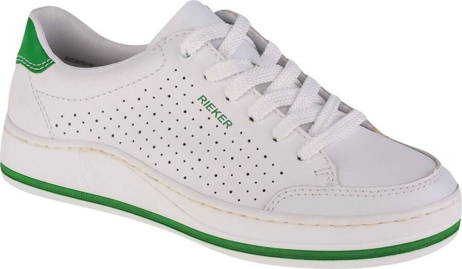 Rieker Sneakers M5907-80 Vrouwen Wit Sneakers - Foto 1