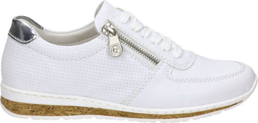 Rieker dames sneaker Wit