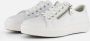 Rieker Leren Sneaker met Gewatteerde Enkelondersteuning White Dames - Thumbnail 9