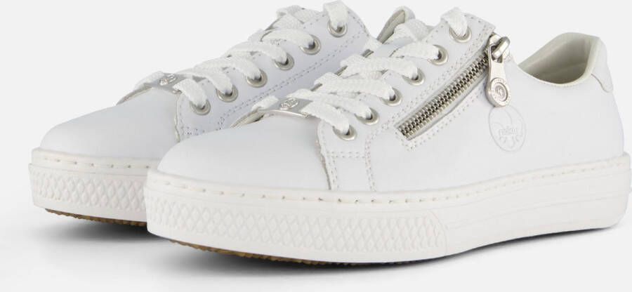 Rieker Sneakers wit Leer Dames