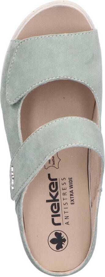 Rieker V7492-52 Slipper groen