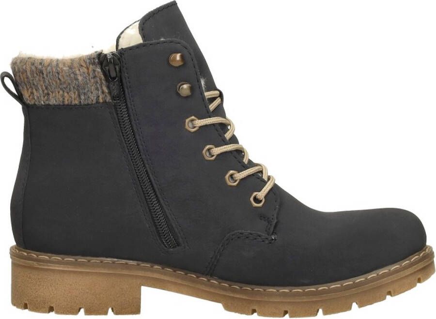 Rieker Winterlaarsjes veterschoenen enkellaars met waterafstotende tex-membraan