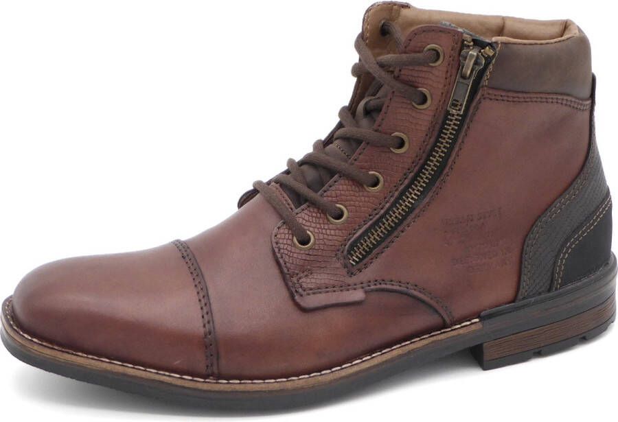 Rieker Casual Heren Veterboot Brown Heren