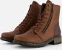 Rieker Warm Bruine Veterschoen voor Dames Brown Dames - Thumbnail 1