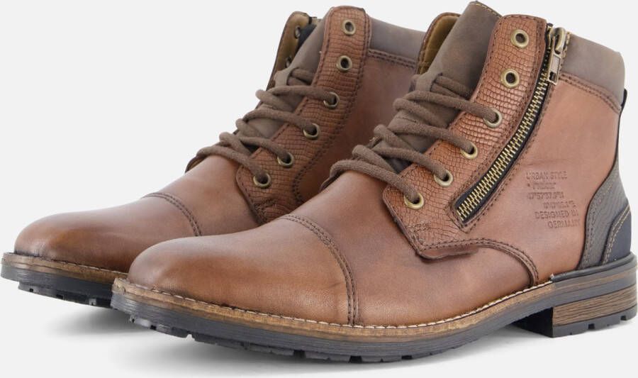 Rieker Casual Heren Veterboot Brown Heren