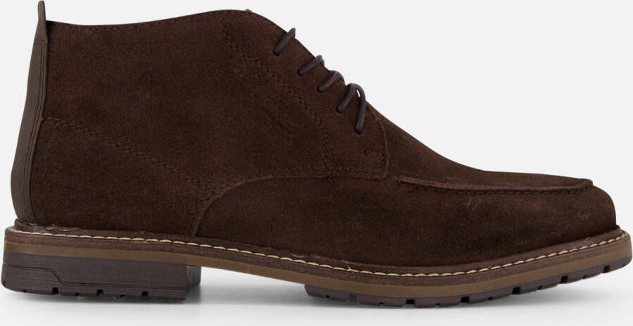 Rieker Veterschoenen bruin Suede