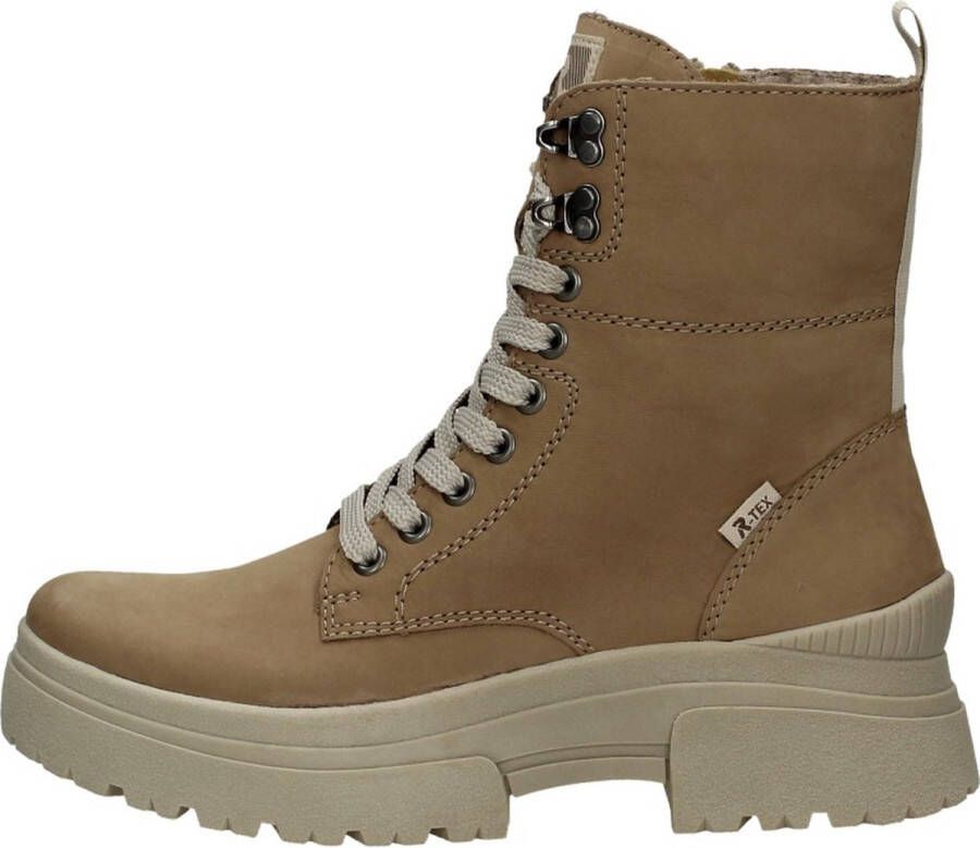 Rieker Veterschoenen Hoog Veterschoenen Hoog beige