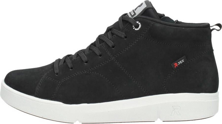 Rieker Waterdichte sneakers met ritssluiting en uitneembaar voetbed Black Dames