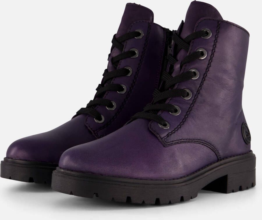 Rieker Veterschoenen Hoog Veterschoenen Hoog paars - Foto 1