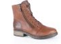 Rieker Warm Bruine Veterschoen voor Dames Brown Dames - Thumbnail 1