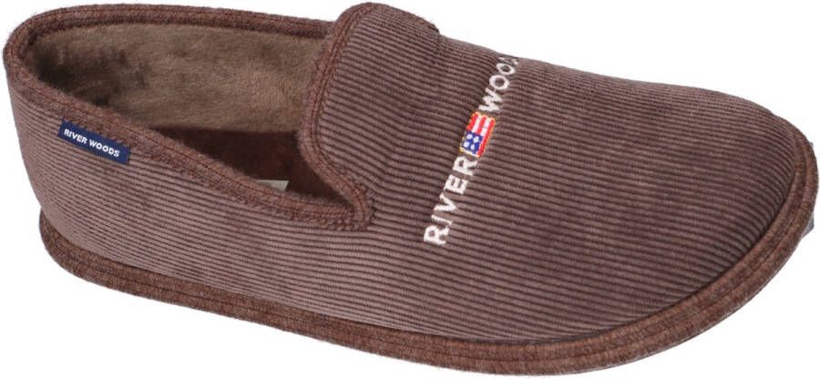 River Woods HEIN 657 Pantoffel bruin