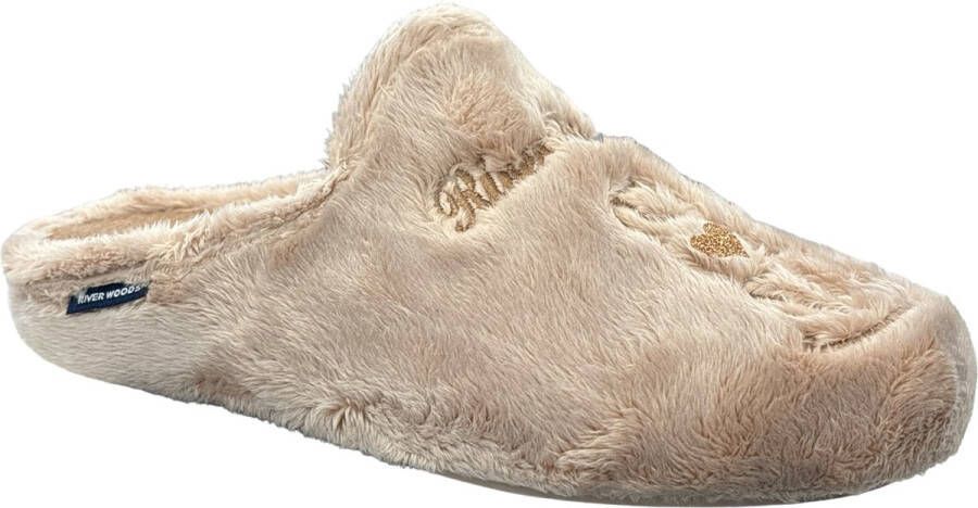 River Woods JASMIJN 657 Pantoffel beige