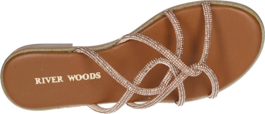 River Woods SILKE 010 Slipper rosé goud