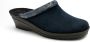 Rohde Dames Pantoffel Muil 2459-50 Blauw - Thumbnail 1