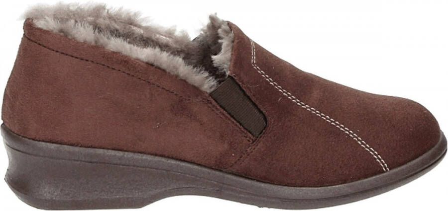 Rohde 2516 Volwassenen Dames pantoffels Kleur: Bruin