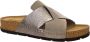 Rohde 5410 29 Dames Slippers Taupe Metallic - Thumbnail 1