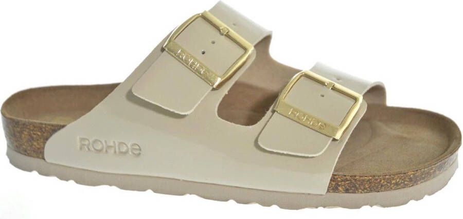 Rohde 5576 14 Dames Slippers Beige